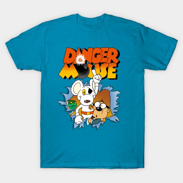 Danger Mouse T-Shirt by OniSide